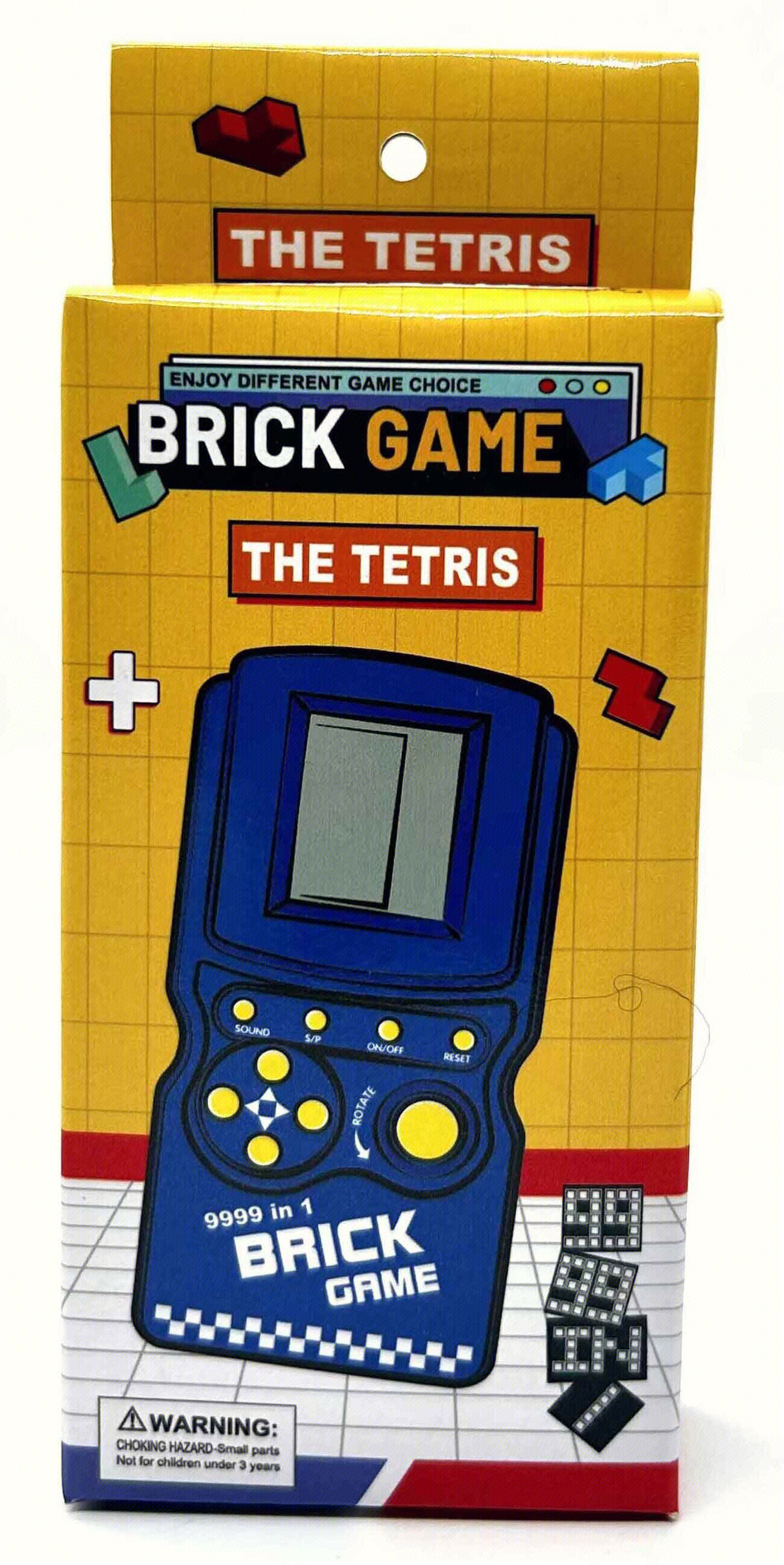 Классический тетрис, детская игровая консоль (английская версия)