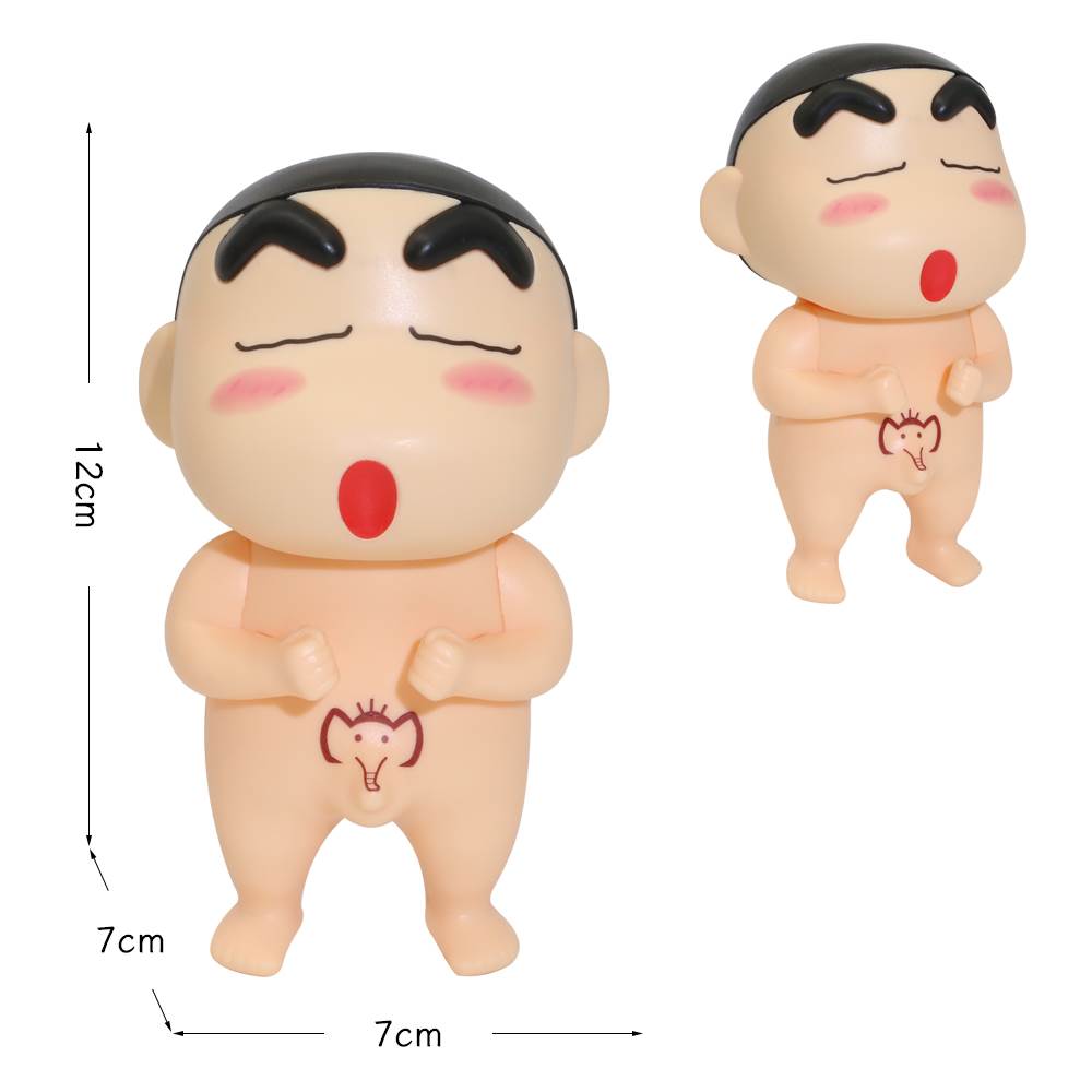 Фигурка Shin-chan для ванной, закрытые глаза, в пакете