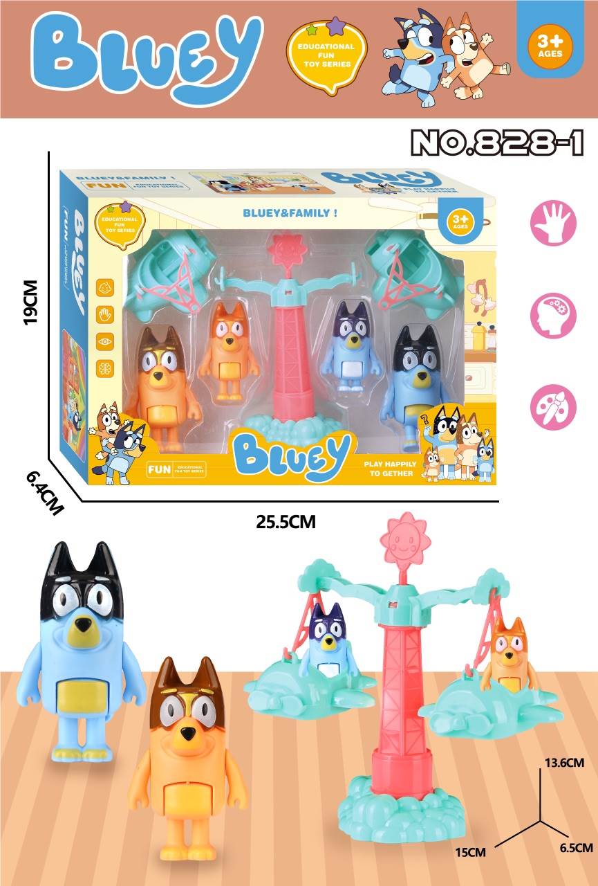Игровой набор Bruy Family: домик и фигурки