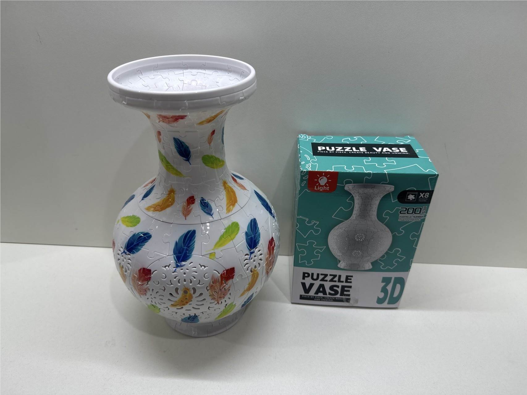 3D пазл-ваза DIY: собери и укрась!