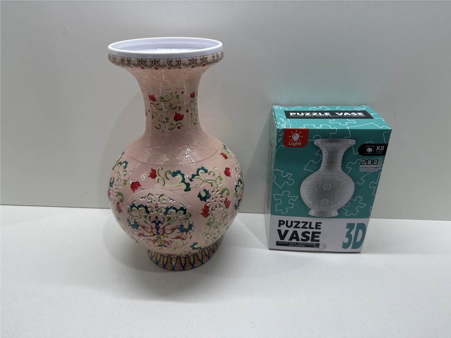 3D пазл-ваза DIY: собери и укрась свой интерьер