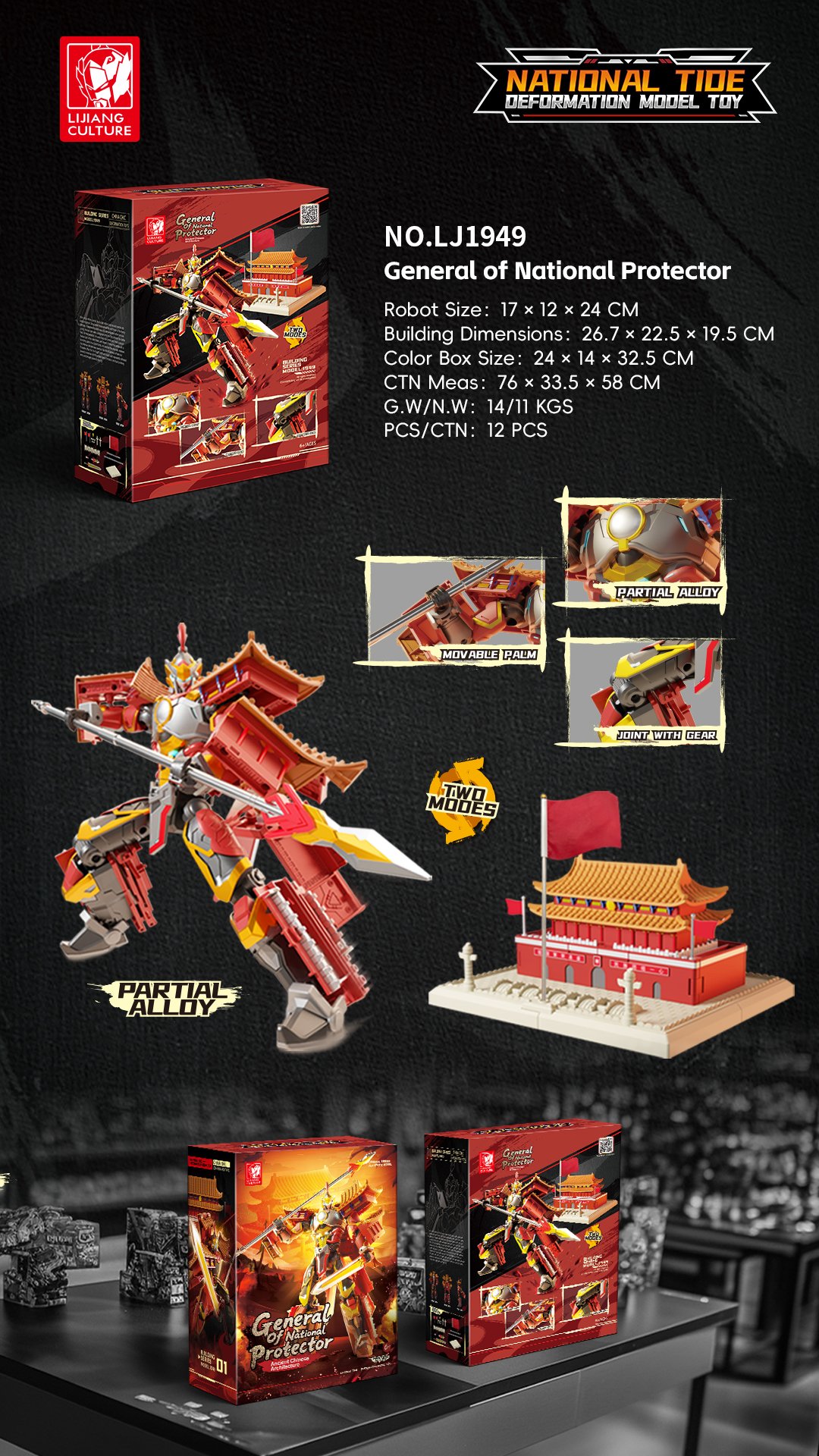 Трансформер Tiananmen Square Protectors (Alloy Edition)