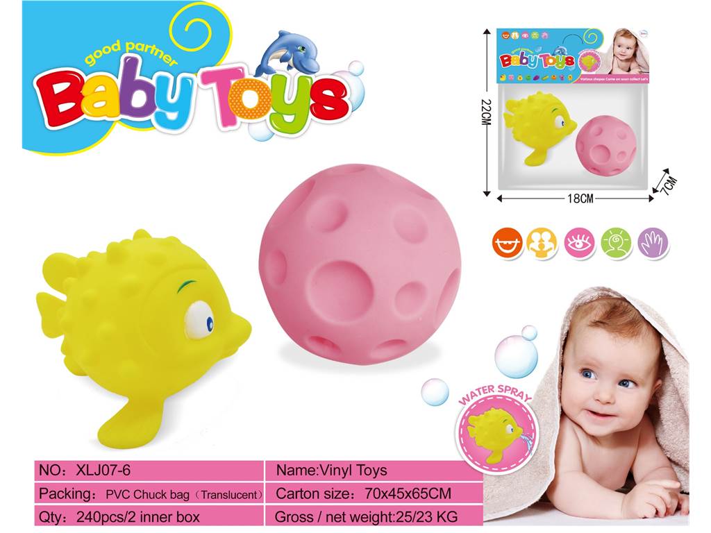 Виниловые игрушки для ванной, мягкие пищалки