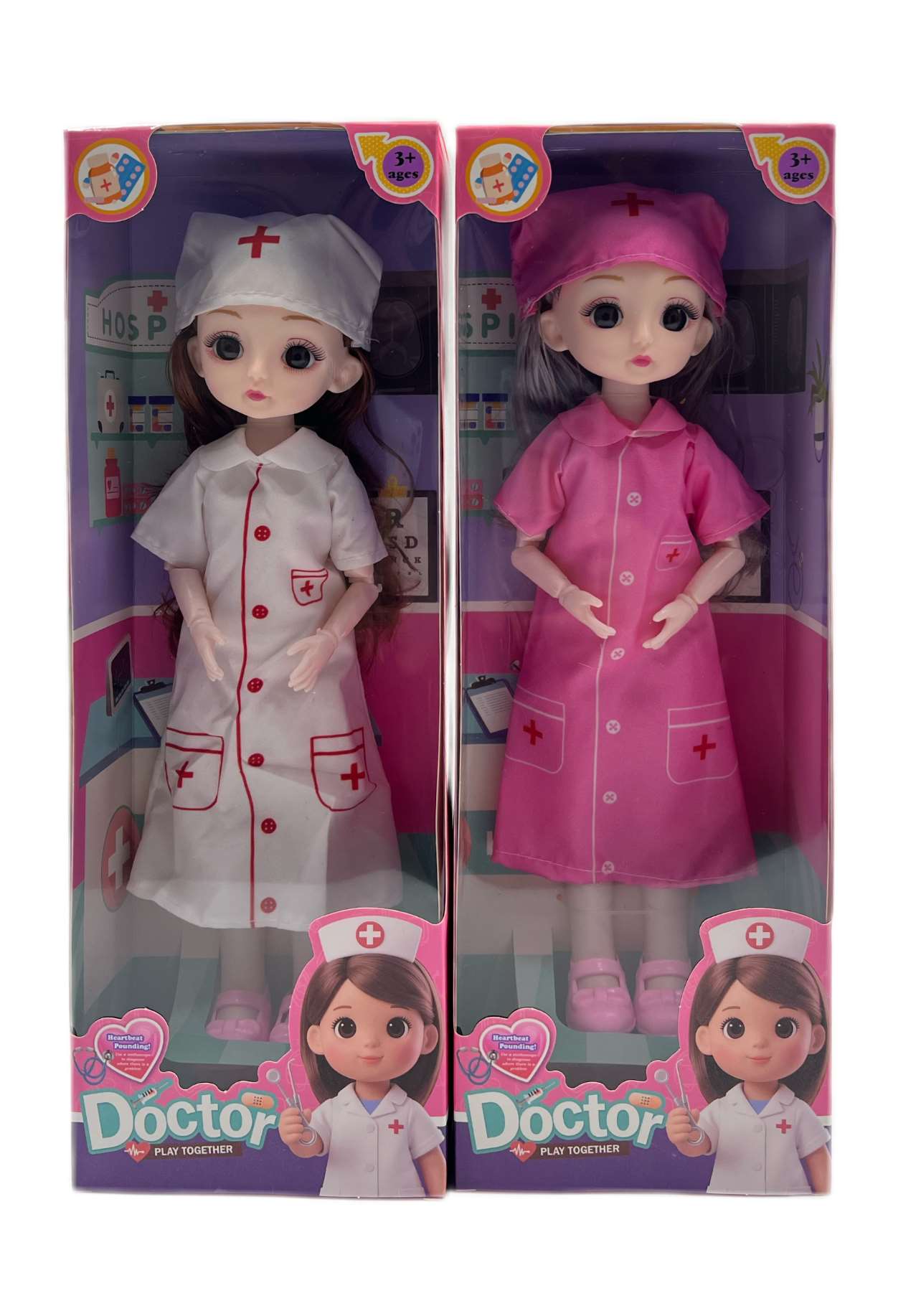 Кукла-медсестра 30 см, подвижные суставы