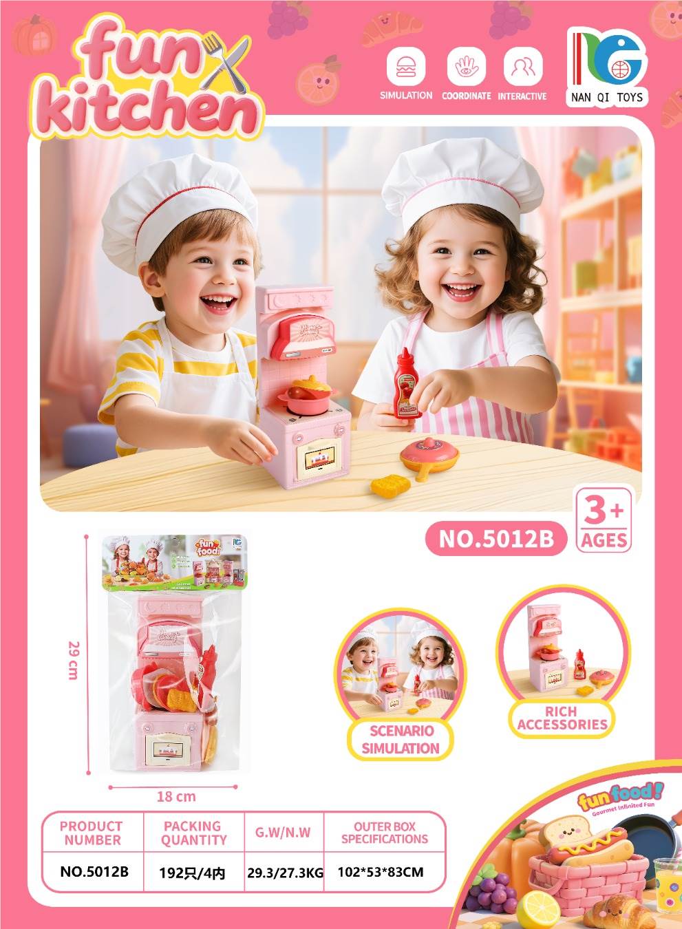 Игровой набор "Европейская кухня": плита для сюжетно-ролевых игр