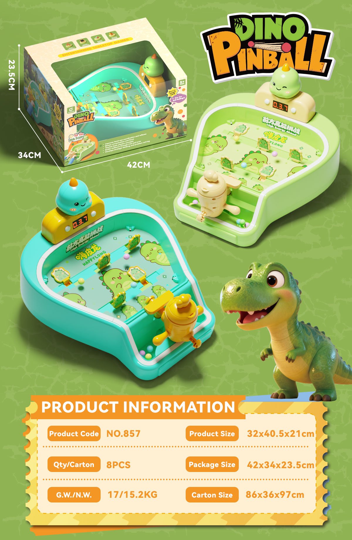 Настольная игра Dinosaur Battle: Дино-битва для всей семьи