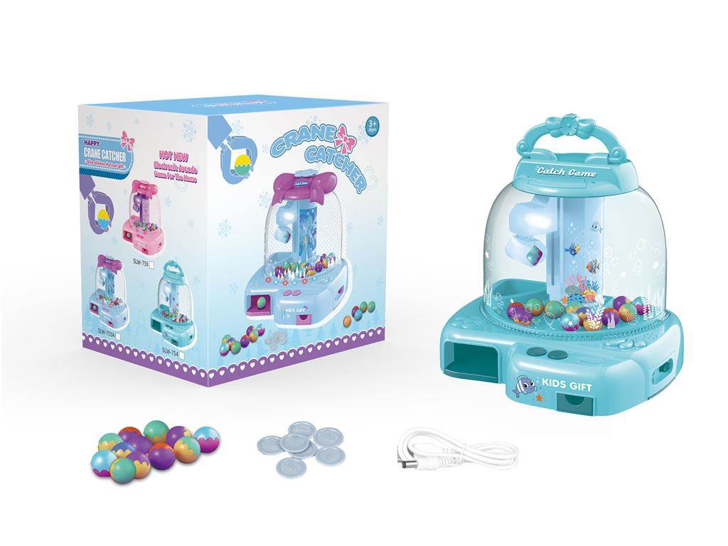 Игровой автомат "Морской мир": портативный кран-машина
