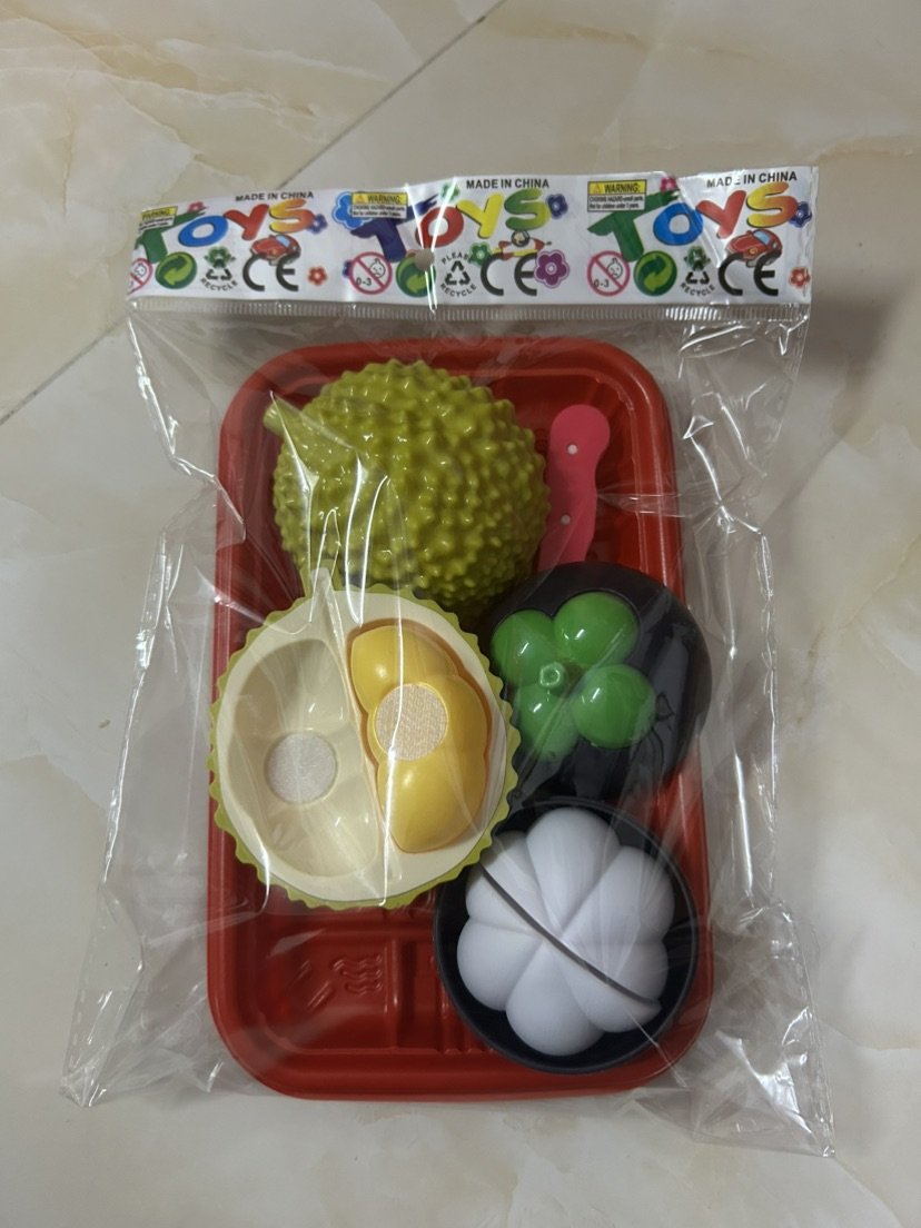 Развивающий набор фруктов на липучках "Peel Fruit Che Che Le"