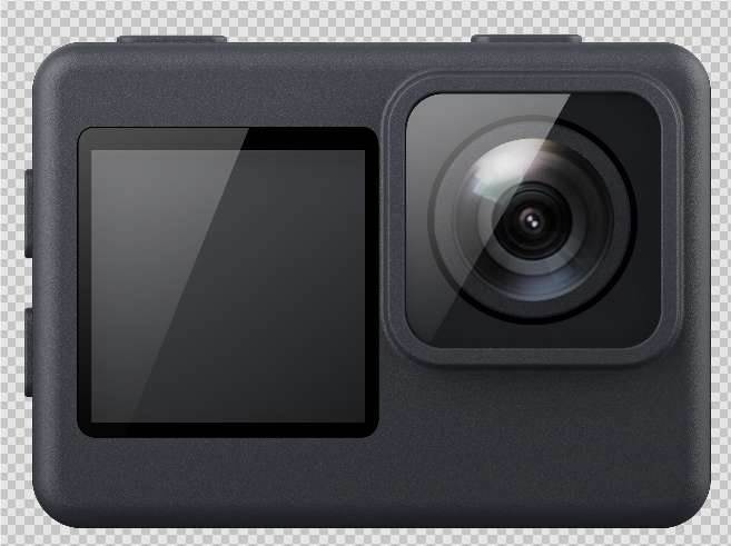 Экшн-камера C1 с двумя экранами и тачскрином