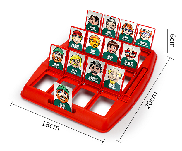 Настольная игра "Угадай кто" для детей и взрослых