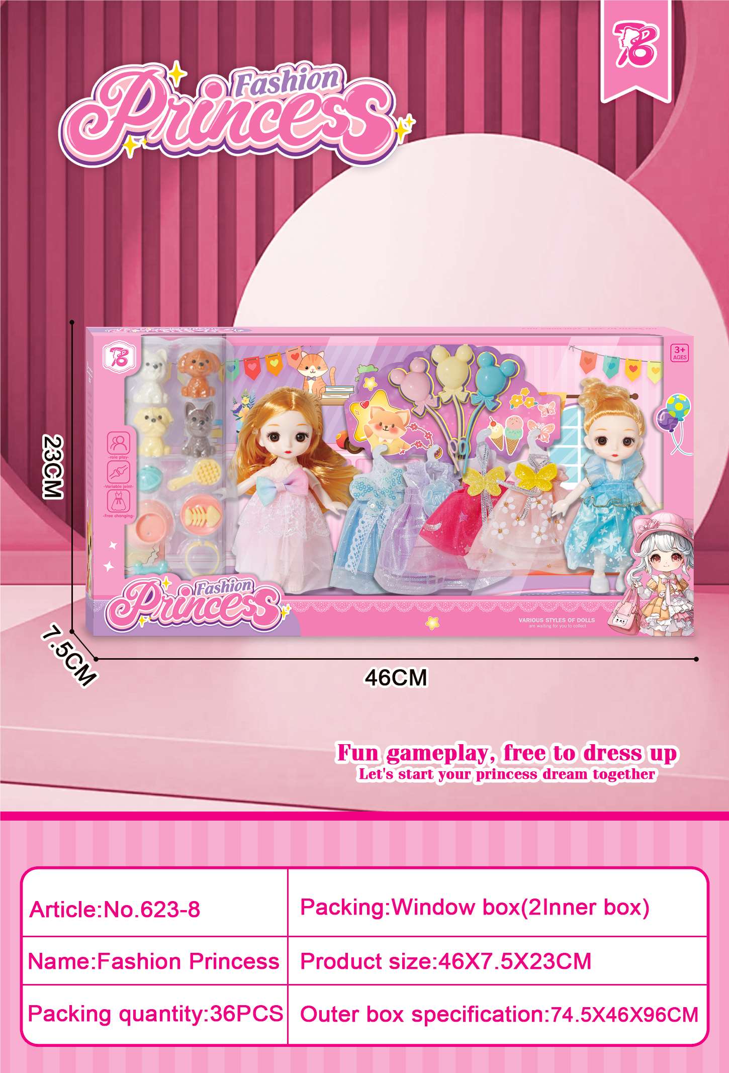 Игровой набор Barbie: кукла и аксессуары