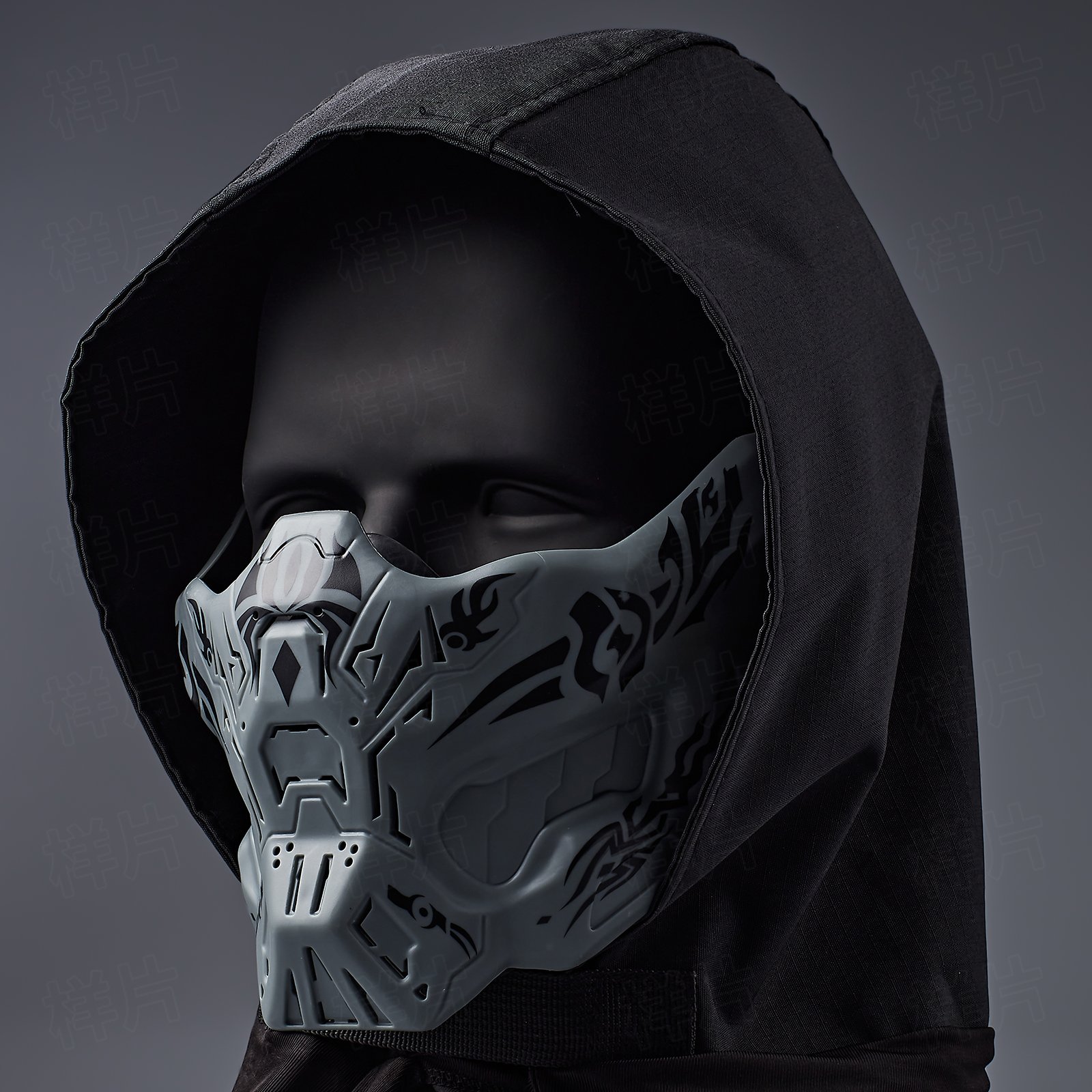 Тактическая маска Zlangsports для страйкбола, Cyberpunk