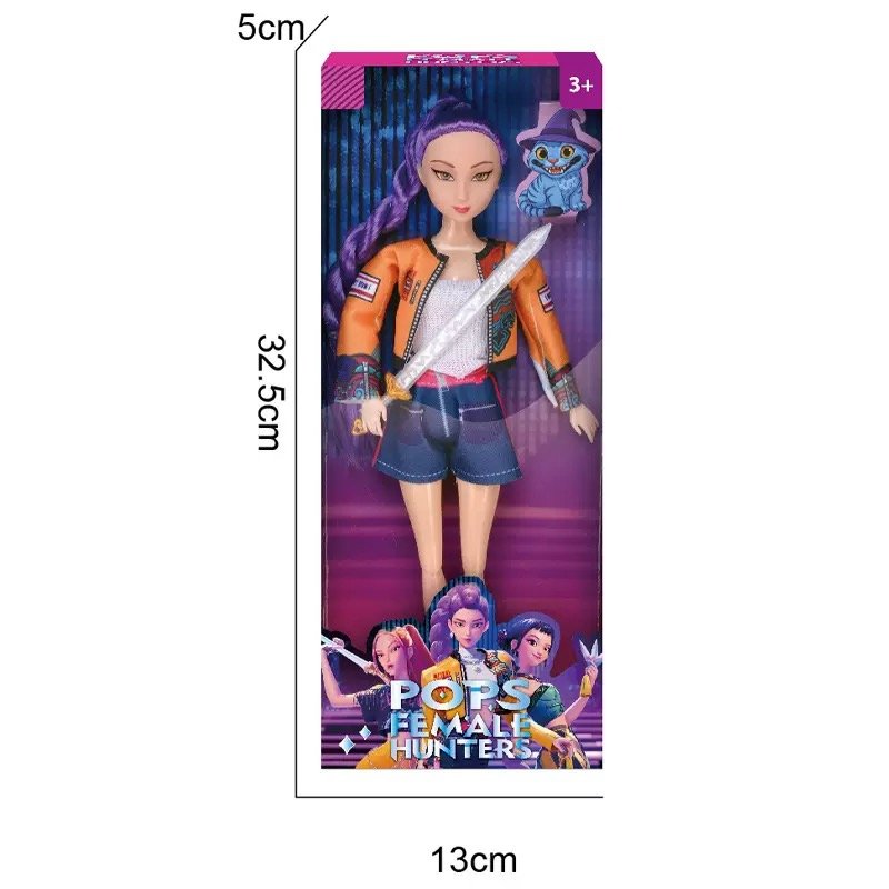 Кукла K-POP Hunter Witch Girl 11.5" с оружием
