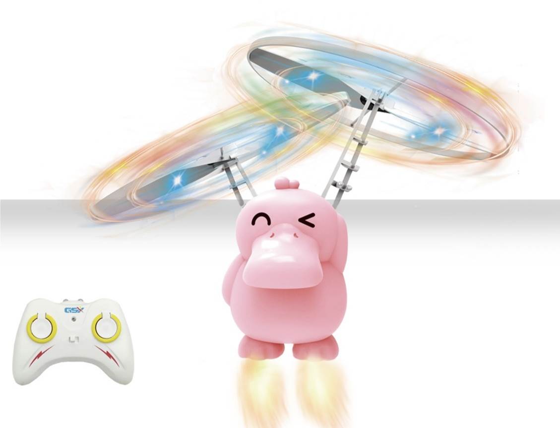 Индукционная летающая игрушка: уточка, динозавр, космонавт