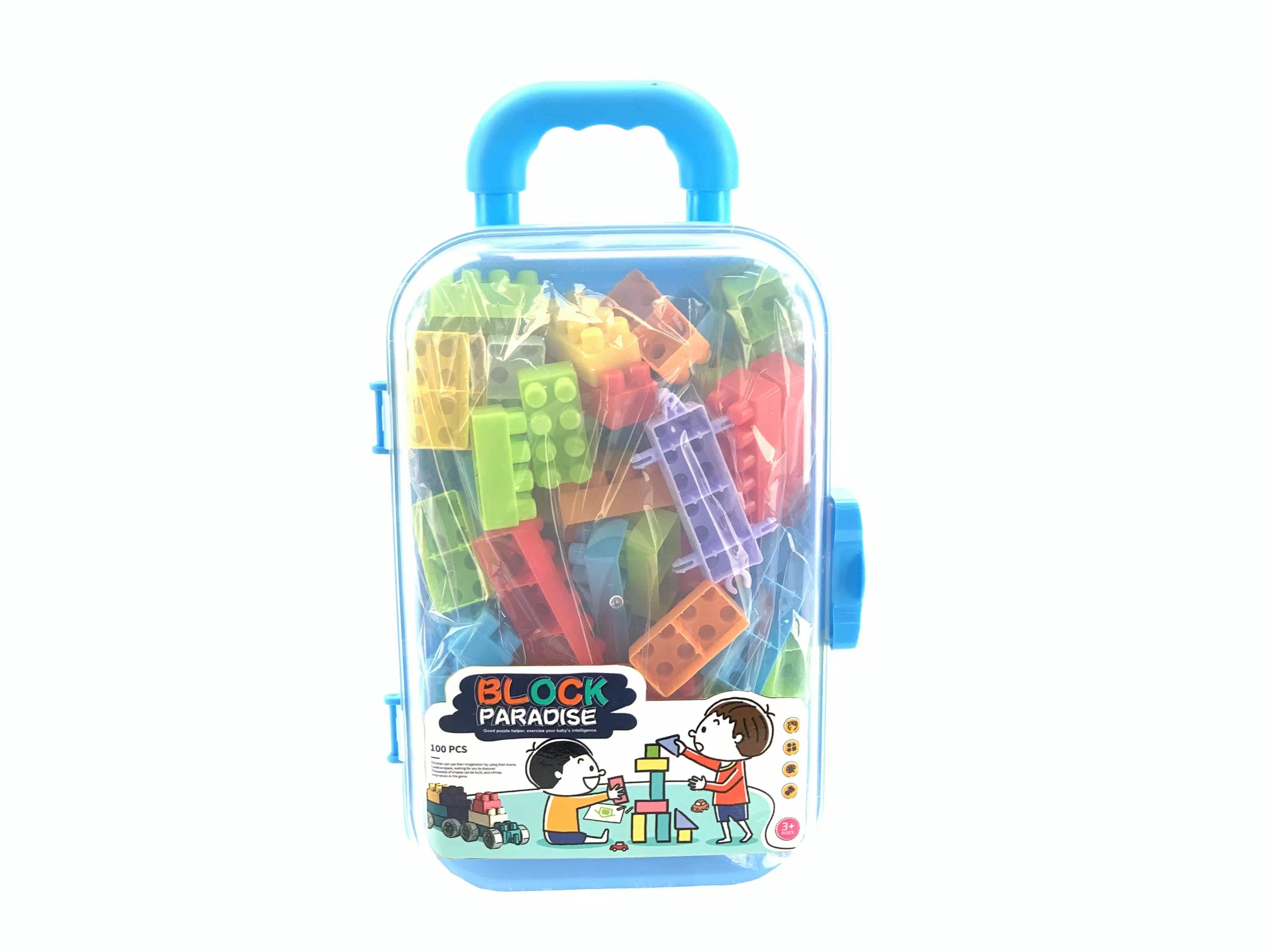 Чемодан с конструктором Building Blocks Suitcase