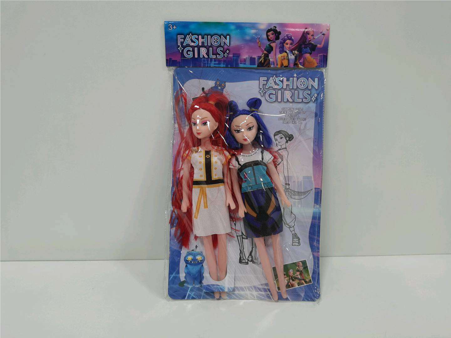 Куклы "Охотницы на демонов", 2 шт, в PVC-пакете, 28 см