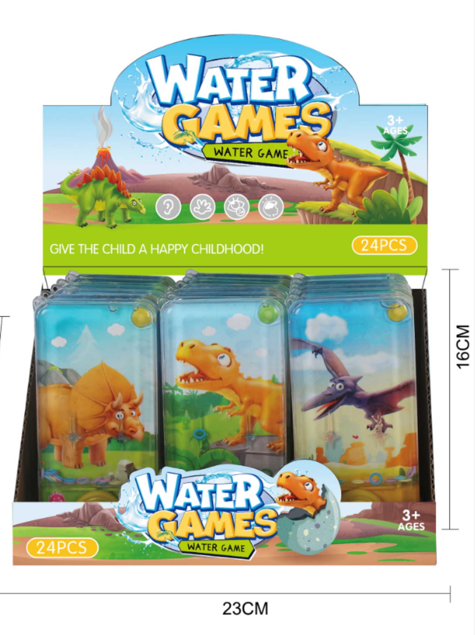 Прозрачная водяная машина - игрушка для детей