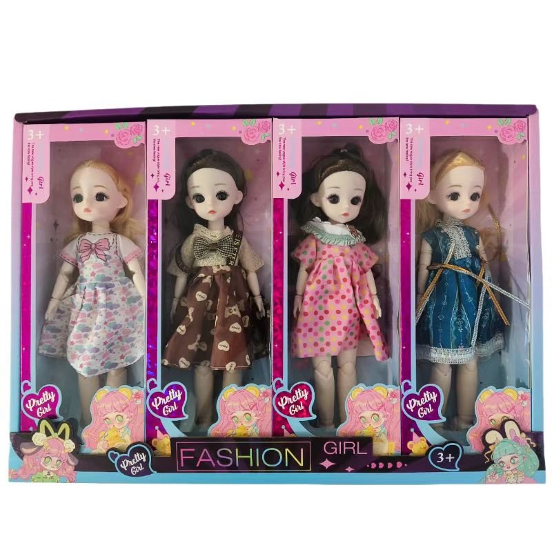 Куклы Ye Luoli Barbie 12 дюймов, 4 коробки