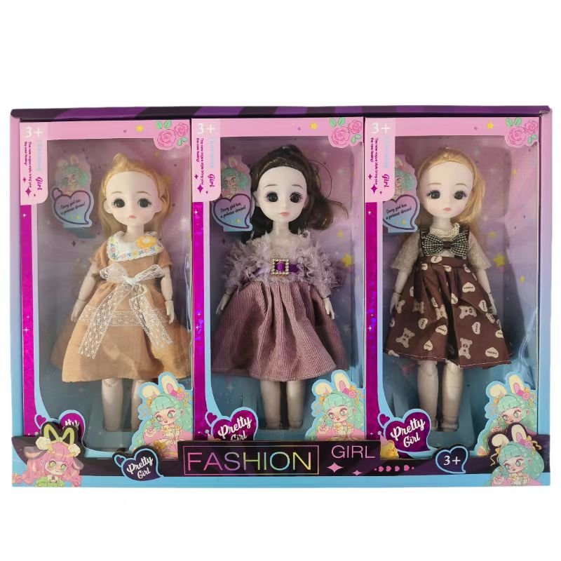 Куклы Ye Luoli Barbie 30 см, 3 коробки