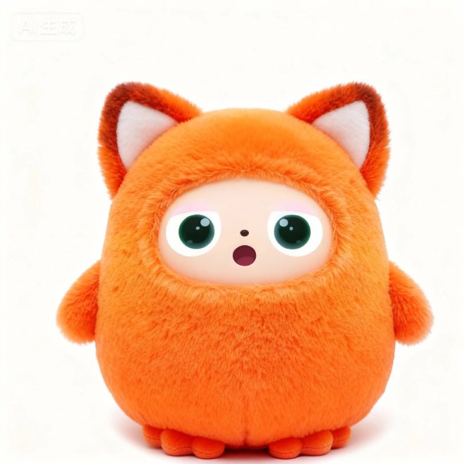 Мягкая игрушка с AI модулем, большая