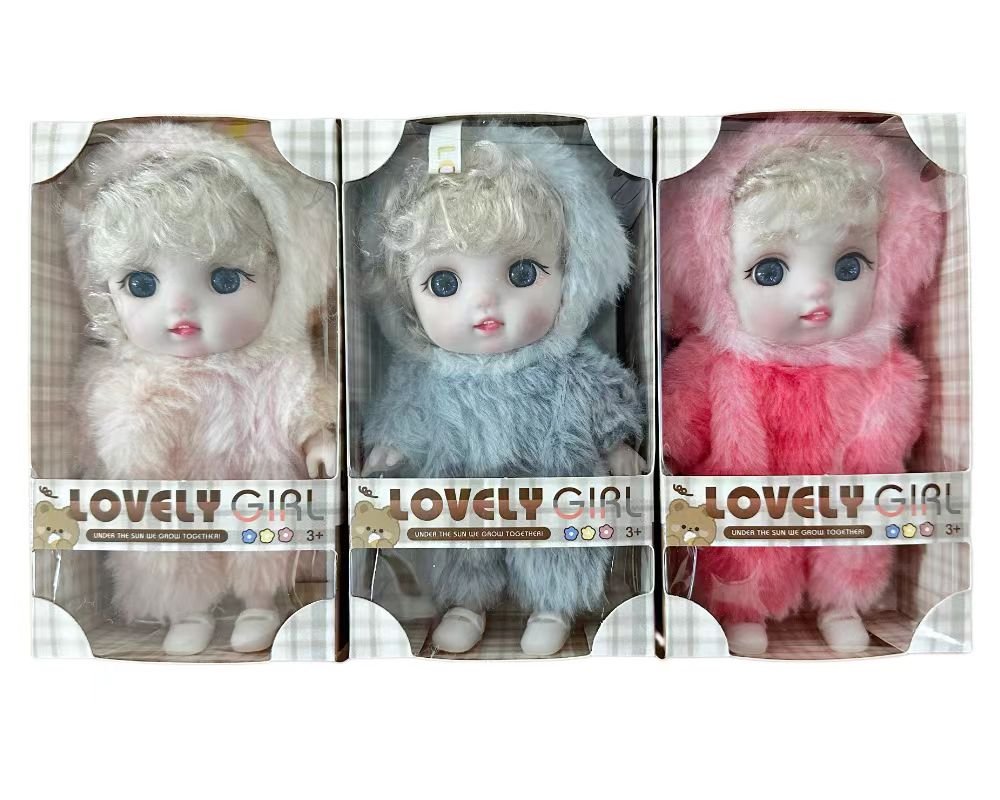 Музыкальная кукла Melodie 15 см в коробке, микс