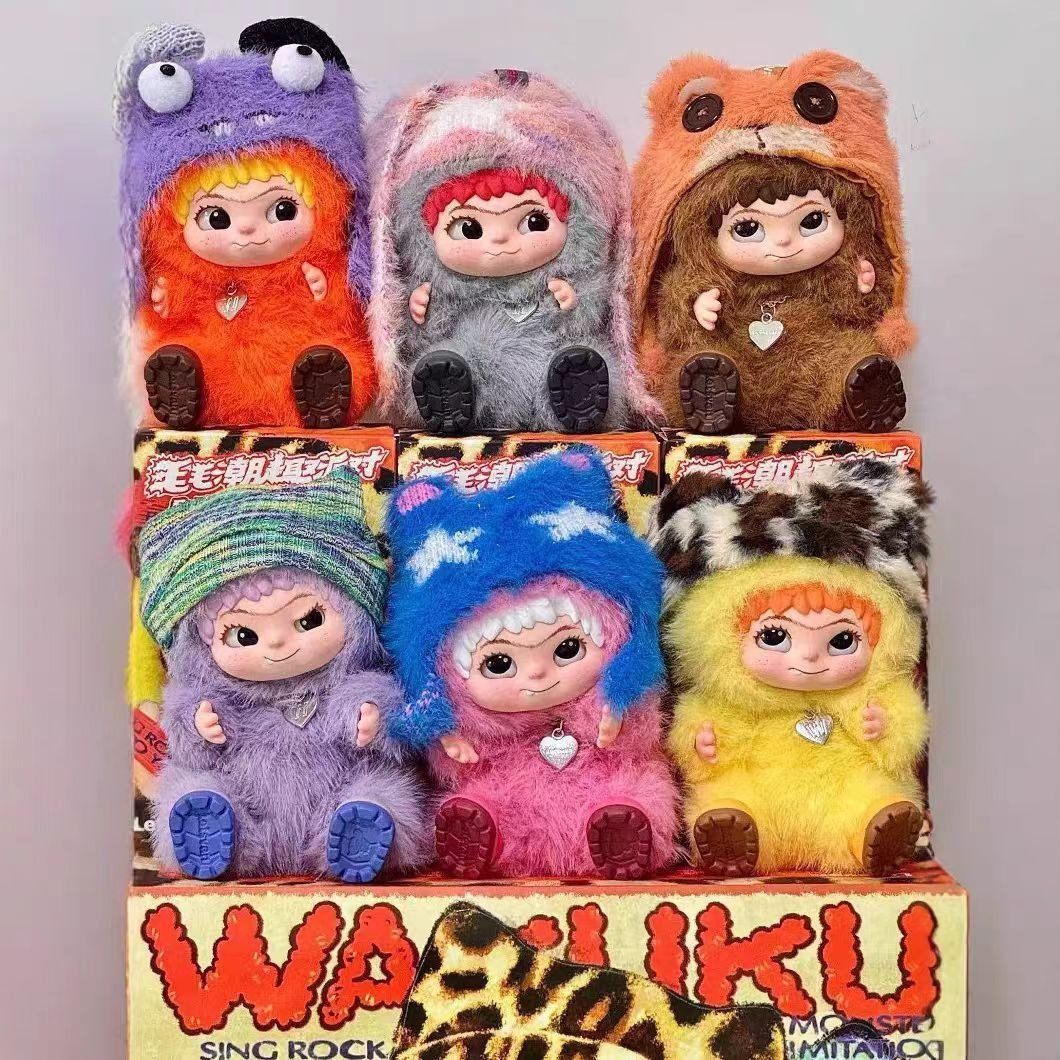 Брелоки Wakuku в дисплей-боксе, 8 дюймов