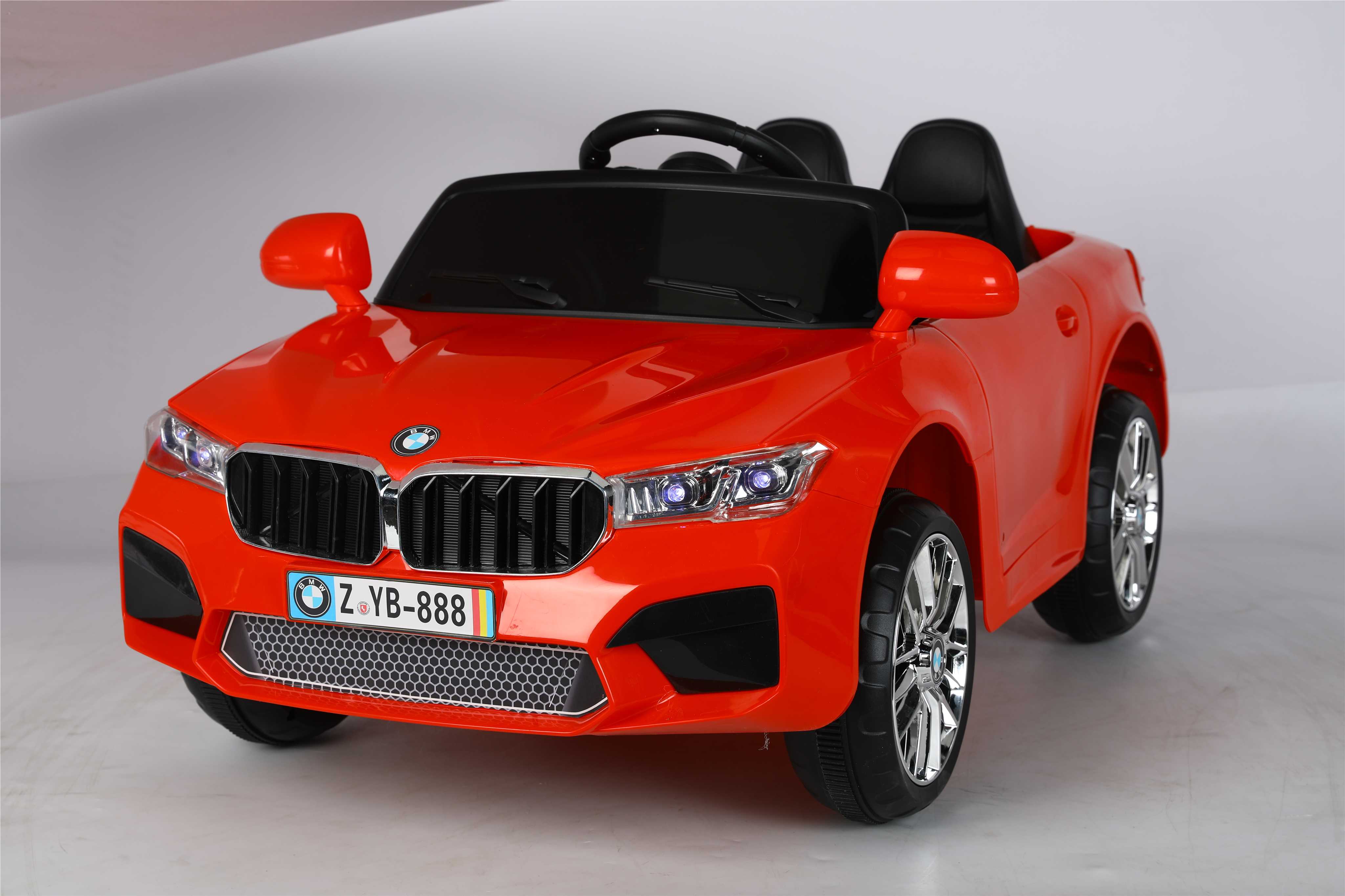 Детский электромобиль BMW, коляска-каталка