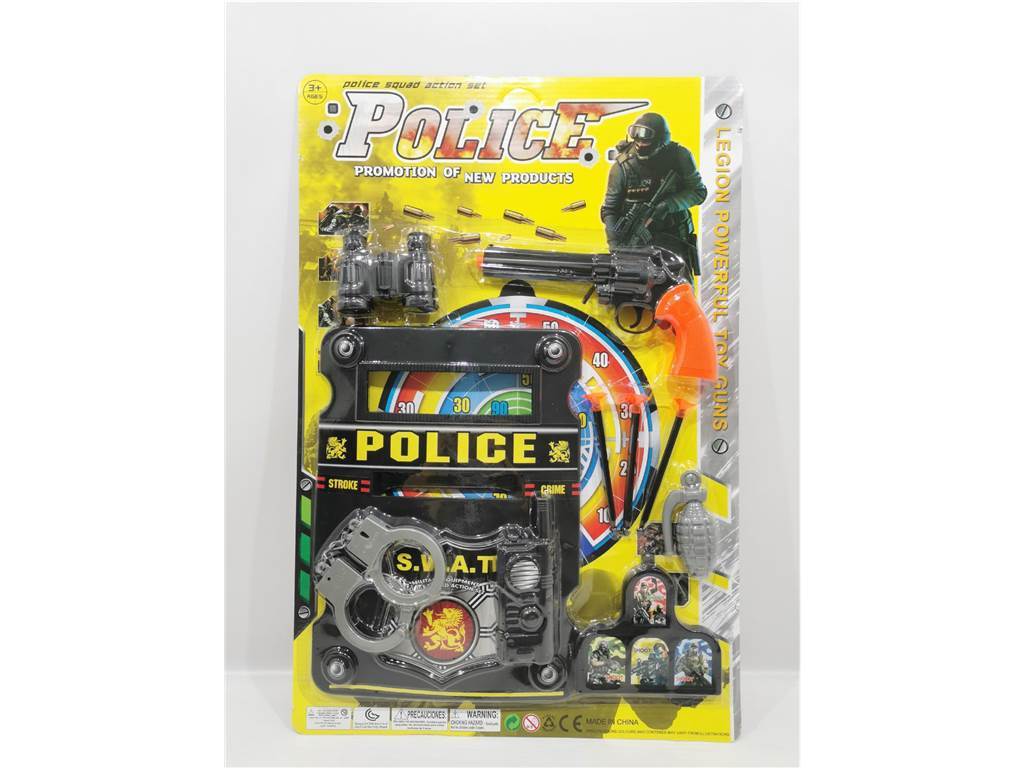 Игровой набор полицейского, костюм и аксессуары
