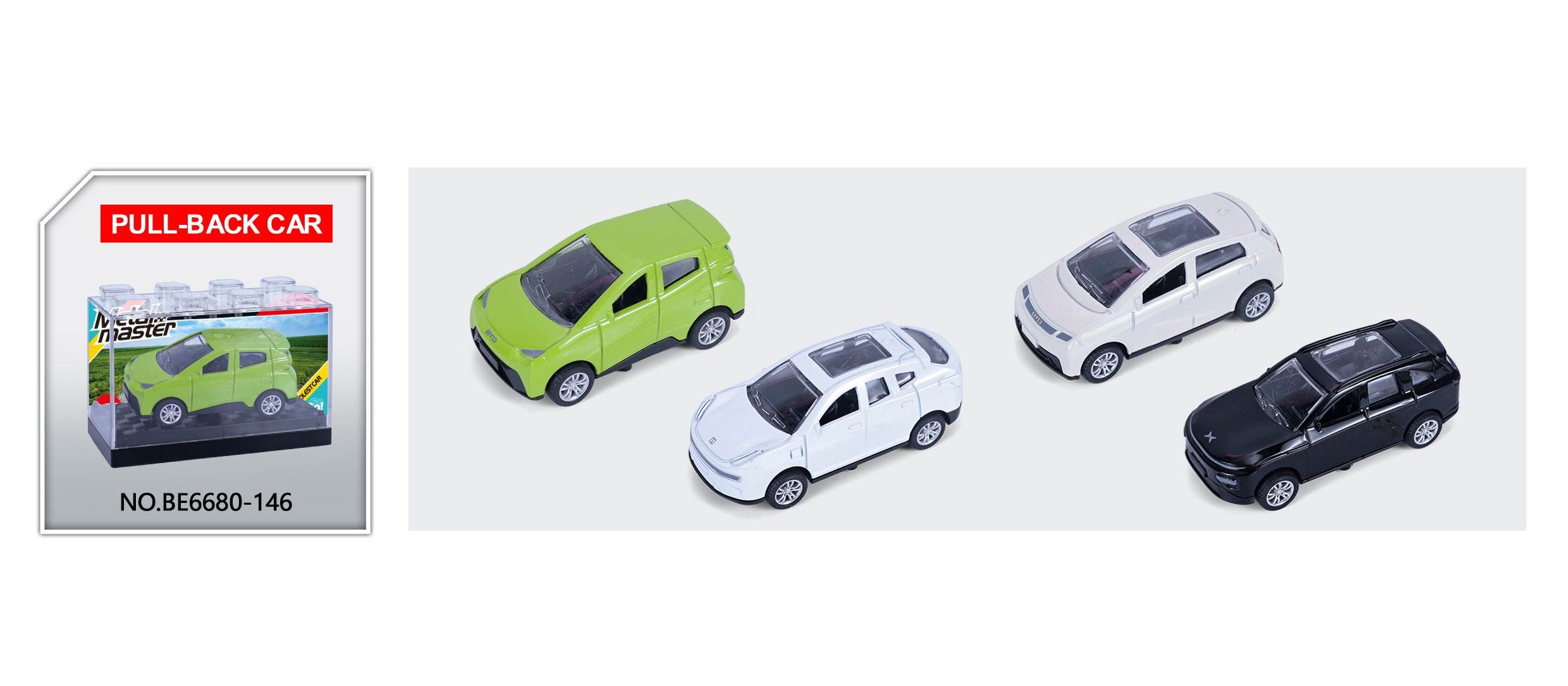 Инерционная машинка Huili из сплава, масштаб 1:64