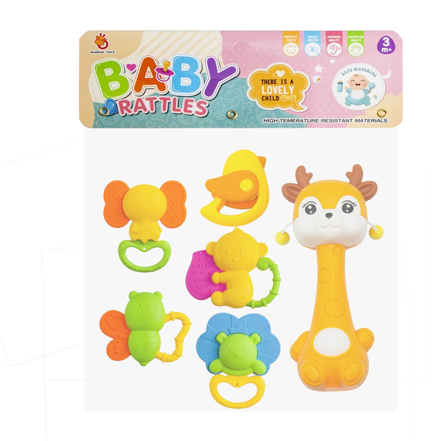 Погремушка-колокольчик детская, Runbao Toys