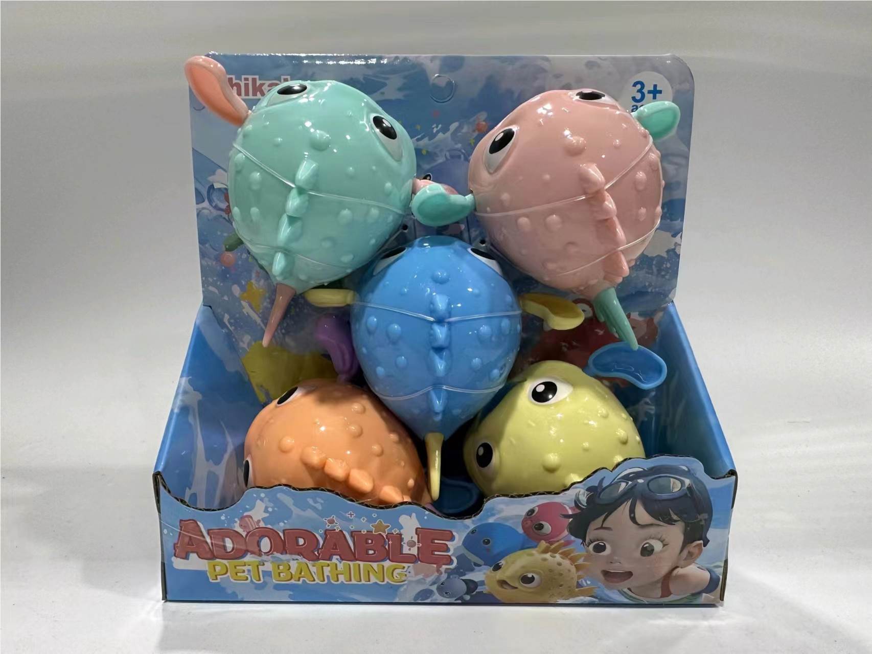 Заводная игрушка для ванной "Плавующая рыбка"
