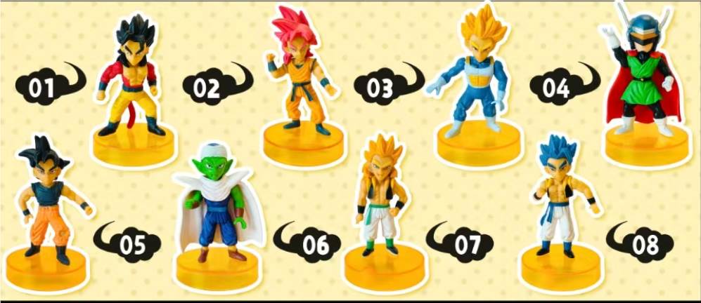 Dragon Ball Blind Box: коллекционные фигурки