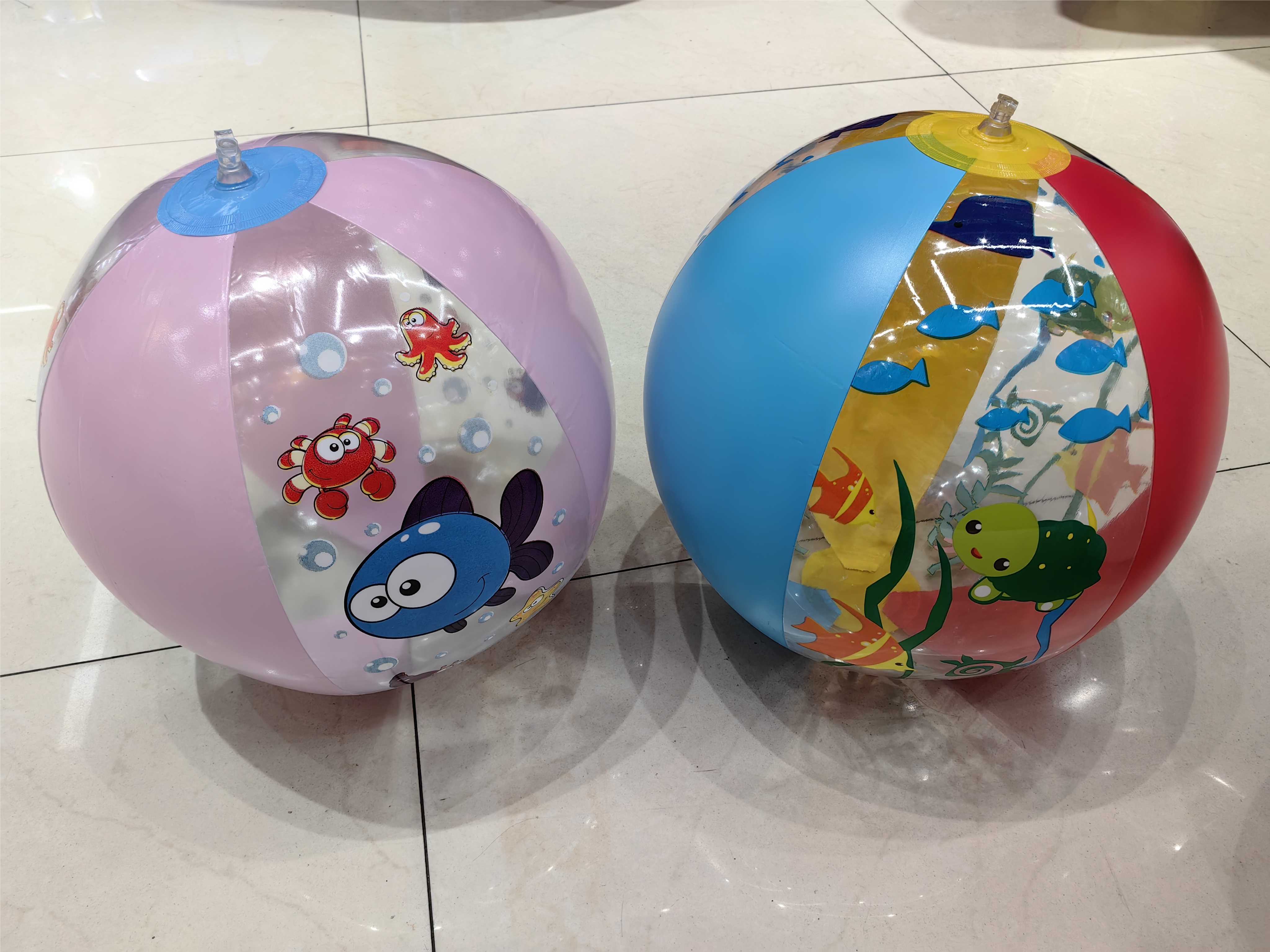 Надувной пляжный мяч для игр в воде