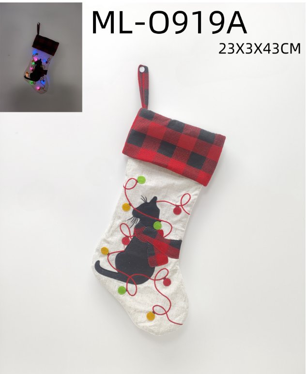 Новогодние носки 23x3x45 см оптом