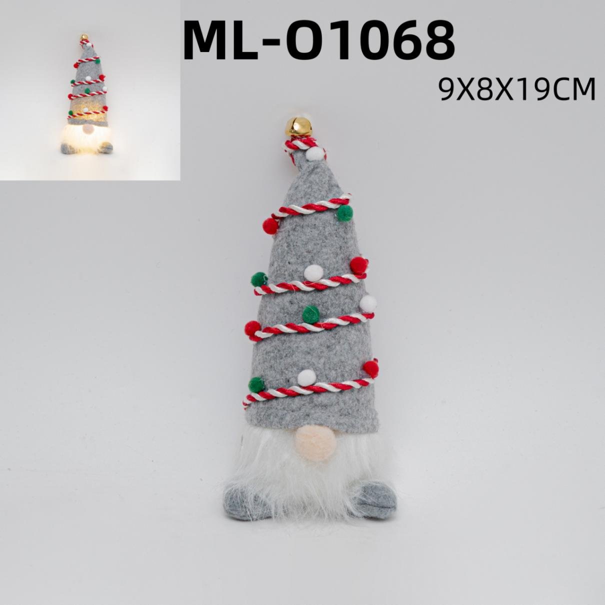 Безликий рождественский декор 9x8x19 см