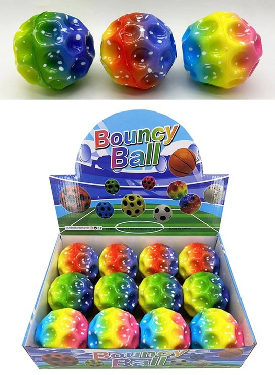 Прыгающий мячик с отверстиями Star Point Hole Ball