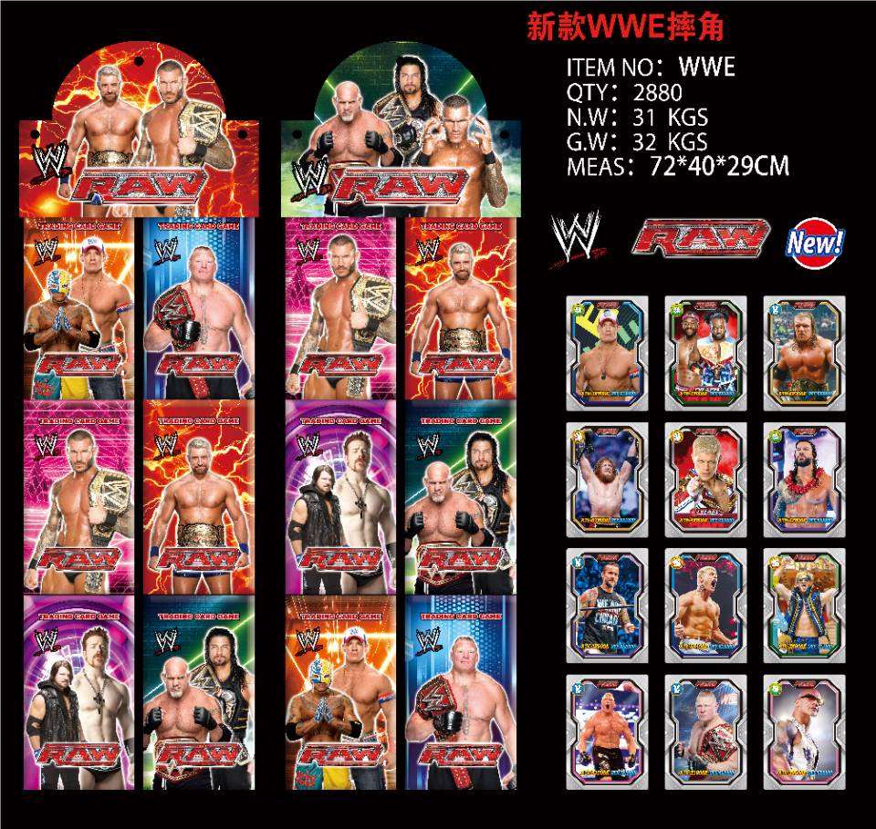 Карточки WWE Wrestling: Звезды рестлинга, оптом