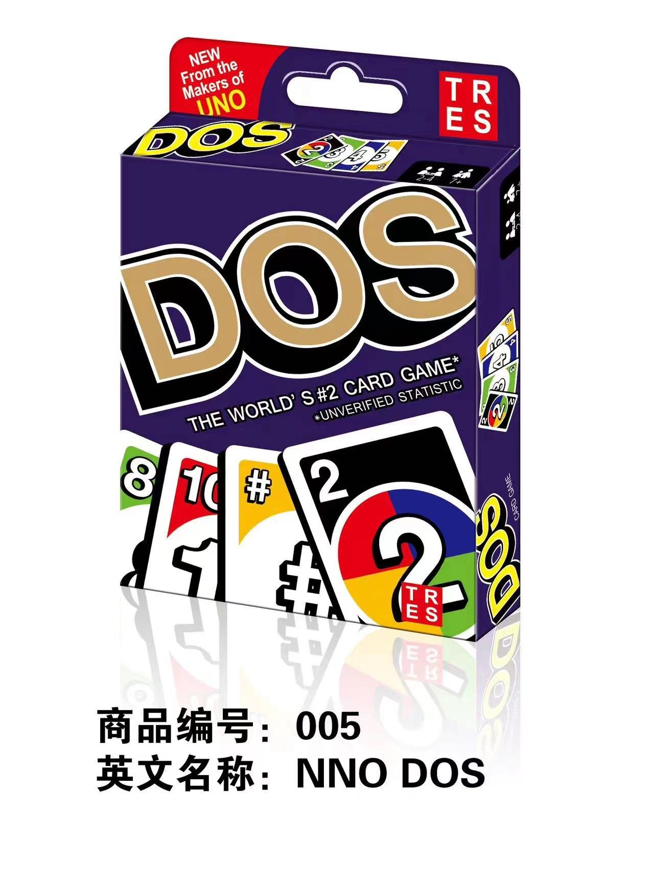 Настольная игра DOS (аналог UNO)