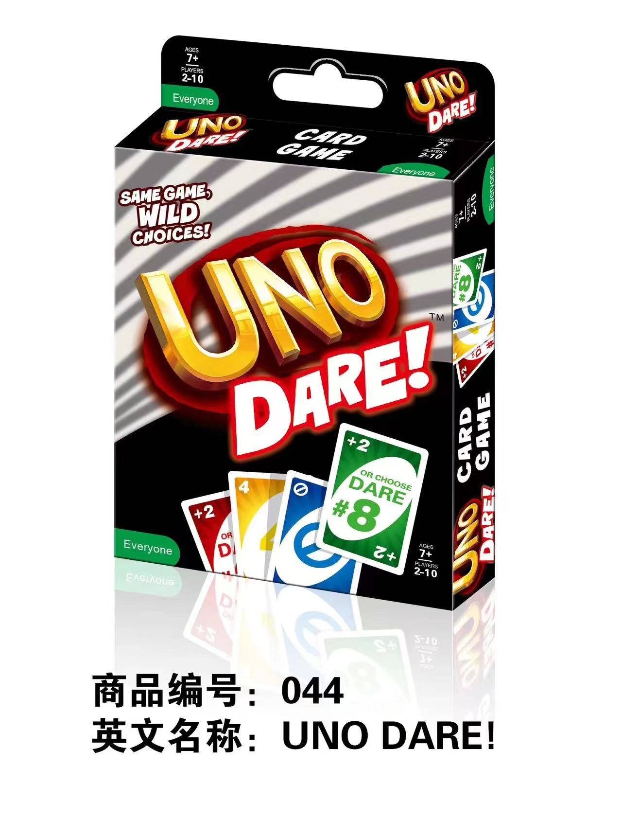 UNO-DARE: Настольная карточная игра для вечеринок