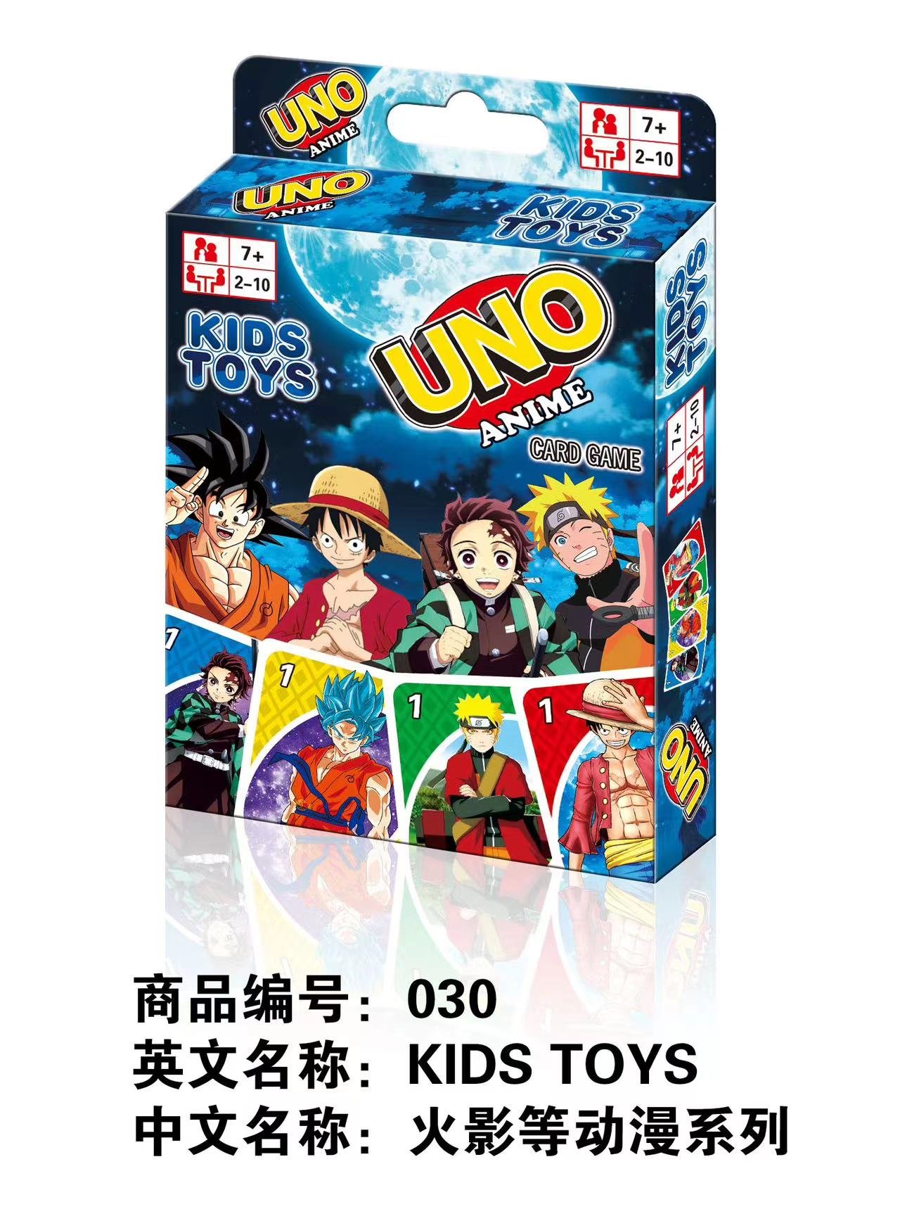 UNO Naruto: Настольная игра для вечеринок
