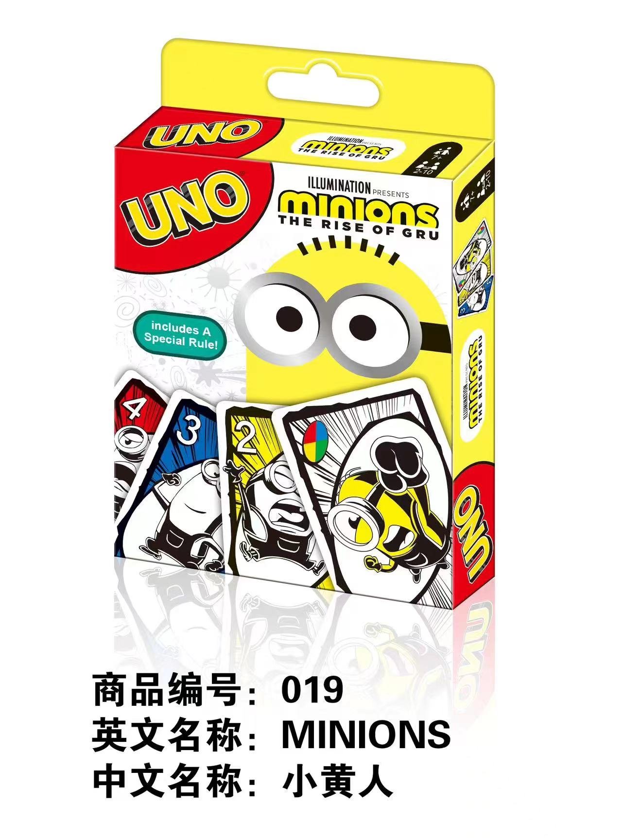 UNO Миньоны: Настольная карточная игра