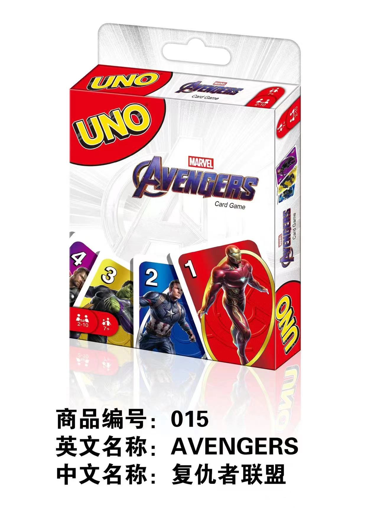 UNO Мстители: Настольная карточная игра