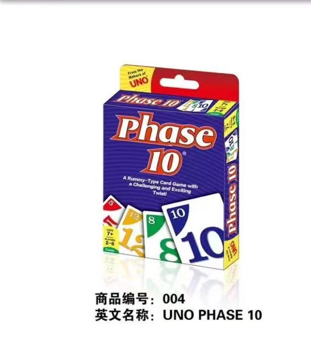PHASE-UNO: Настольная карточная игра для вечеринок