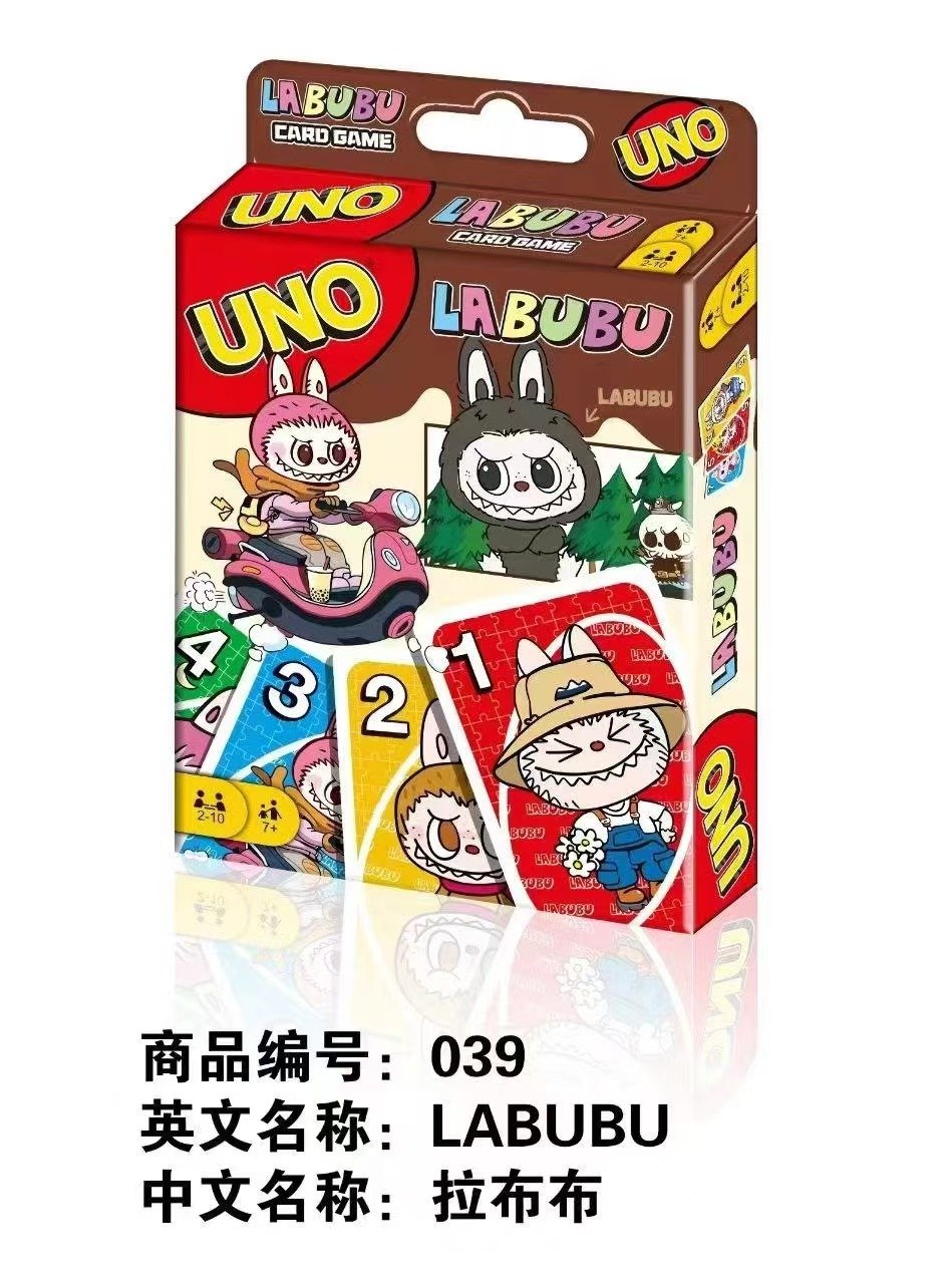 LABUBU-UNO: Настольная карточная игра для вечеринок