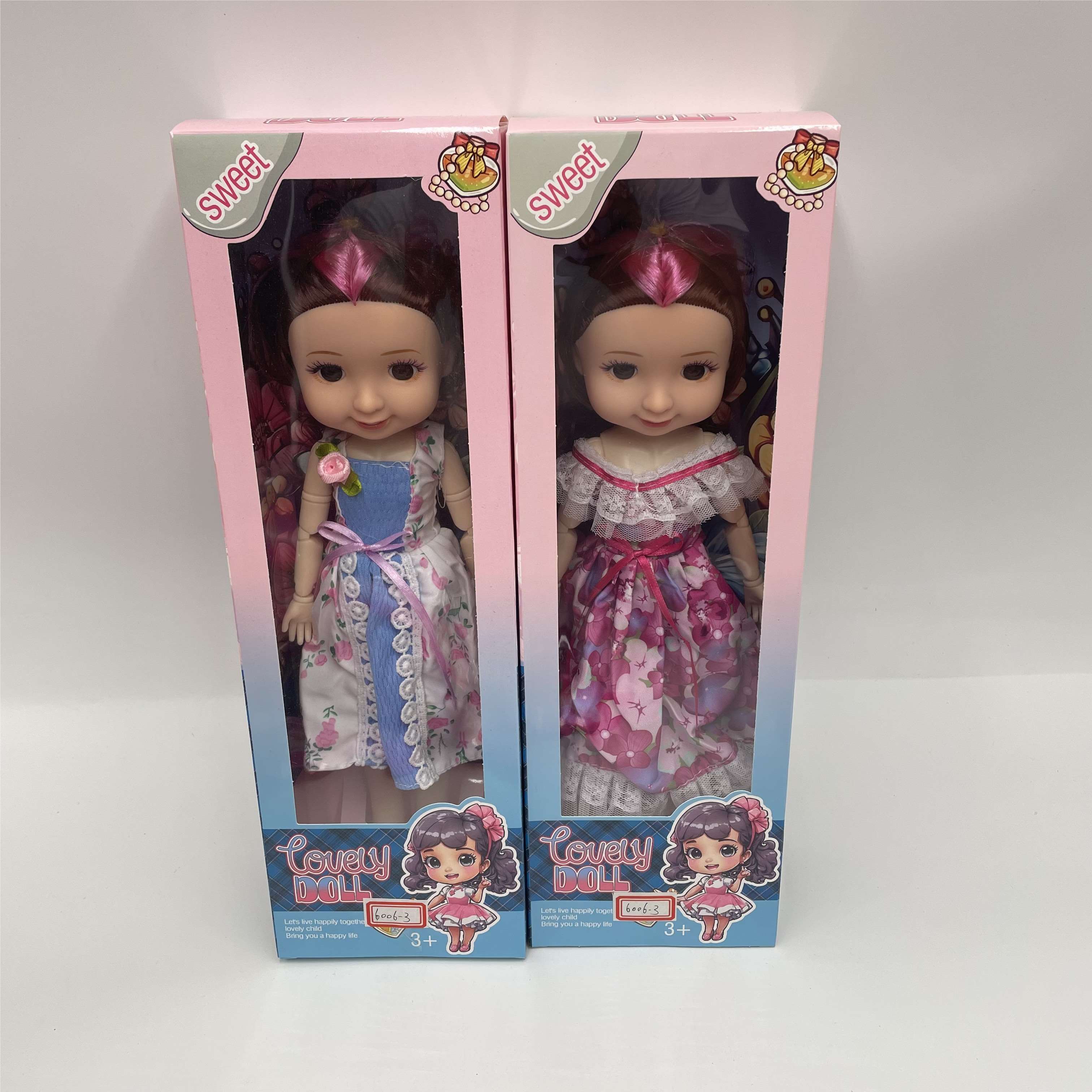 Кукла 35 см в коробке с окном