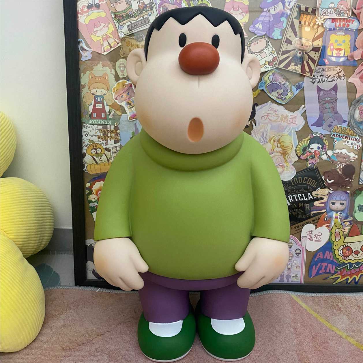 Мягкая игрушка толстый тигр 45 см