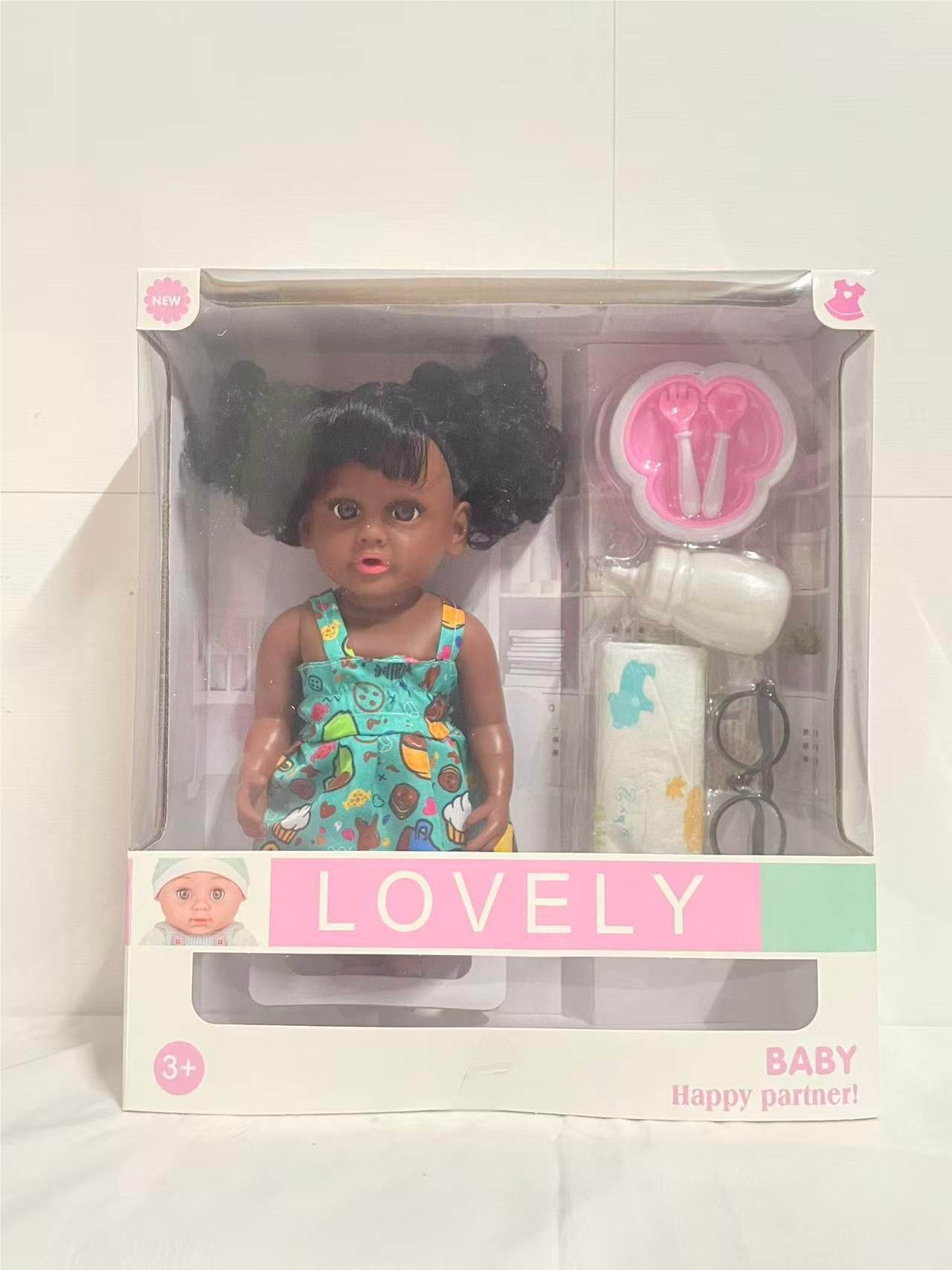 Инерционная кукла Black Doll, 20 CNY