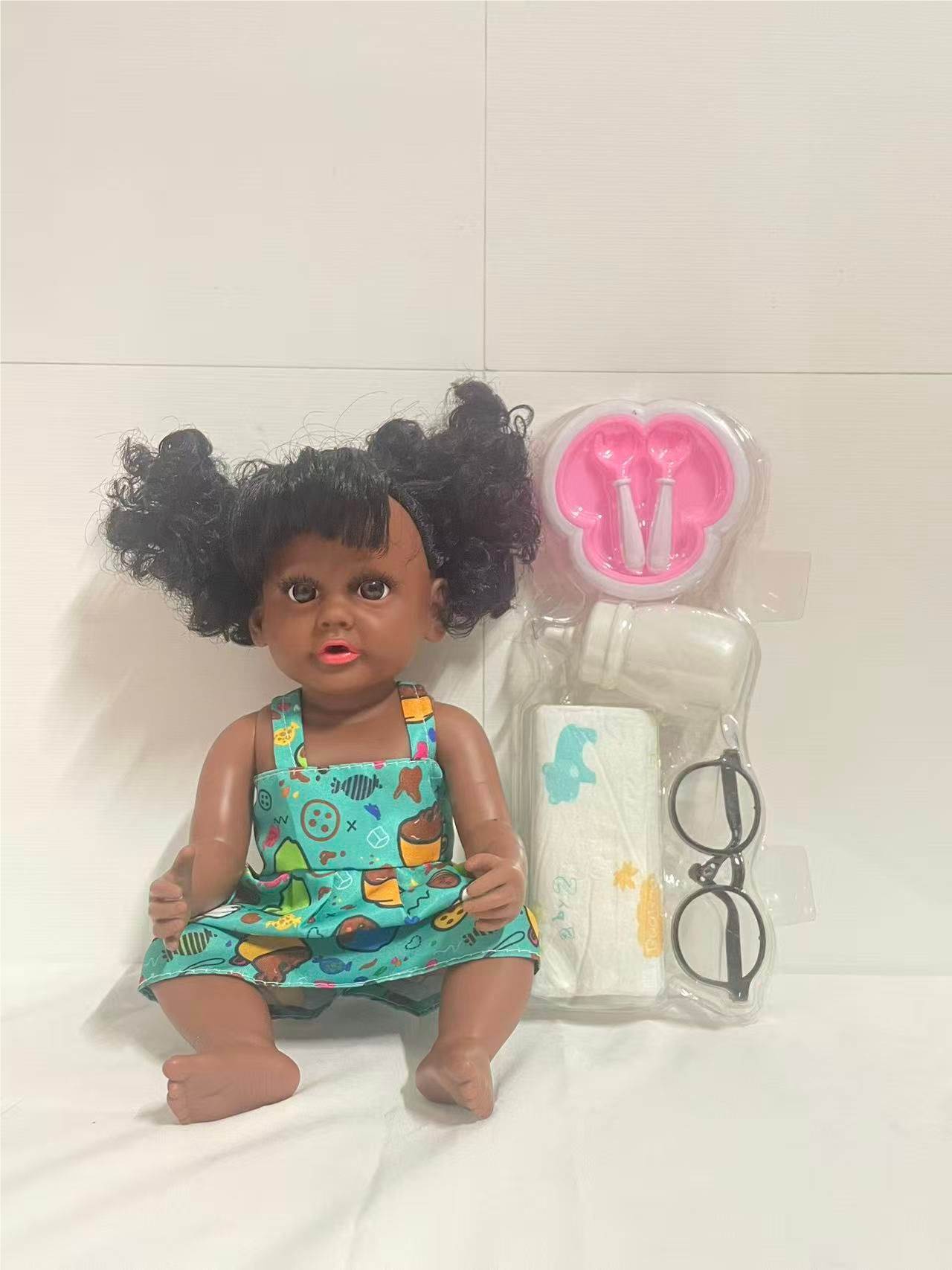Инерционная кукла Black Doll, 18 CNY