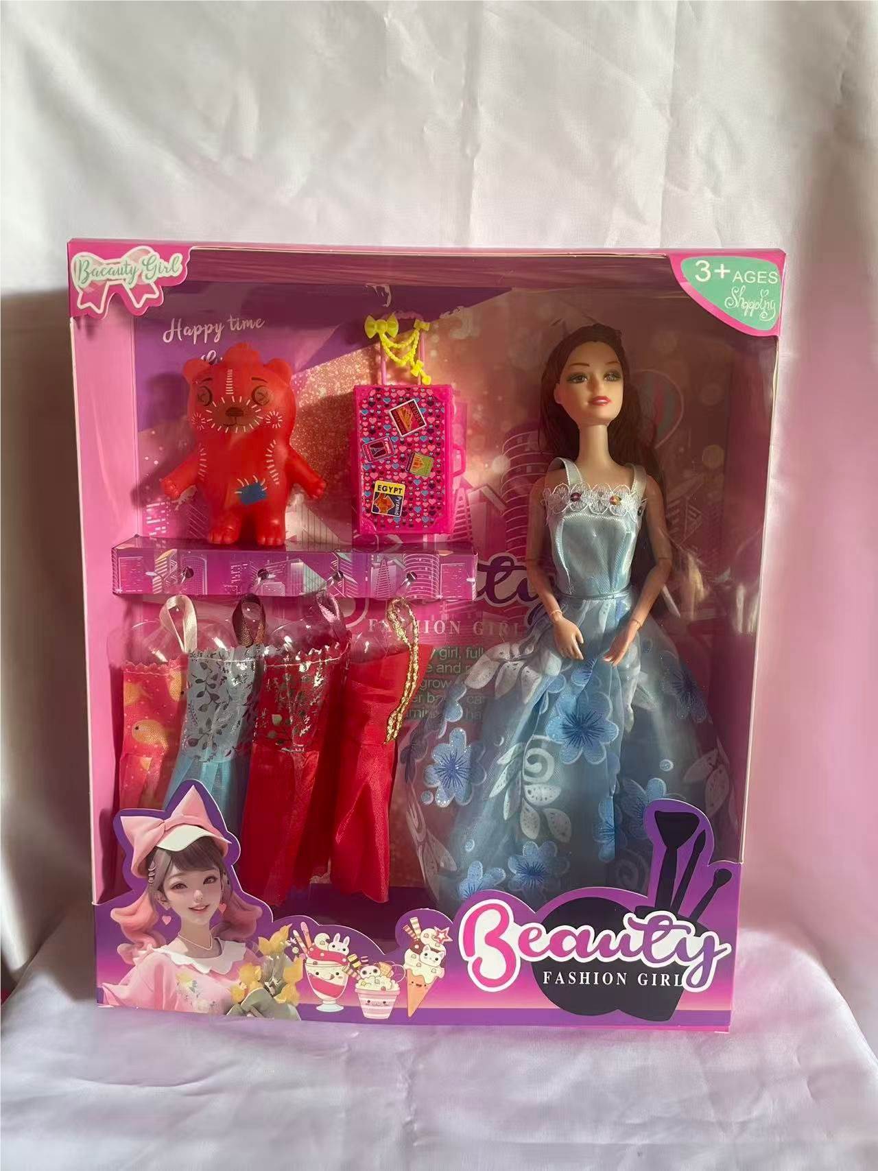 Кукла Barbie в коробке с окном, оптом