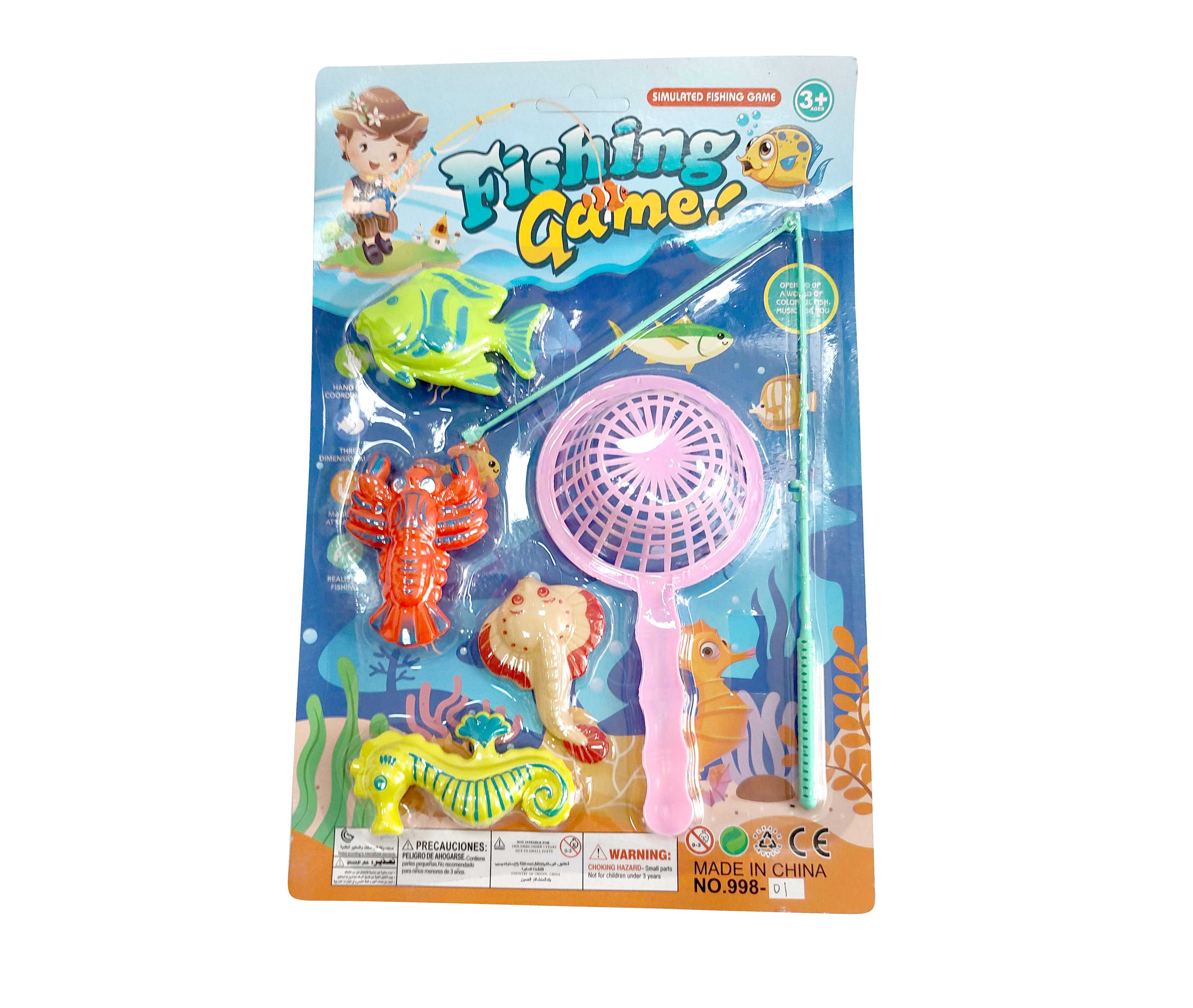 Магнитная рыбалка Happy Fishing 01, набор для малышей